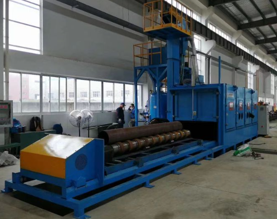 湖州喷砂机在管道除锈中的现场施工应用